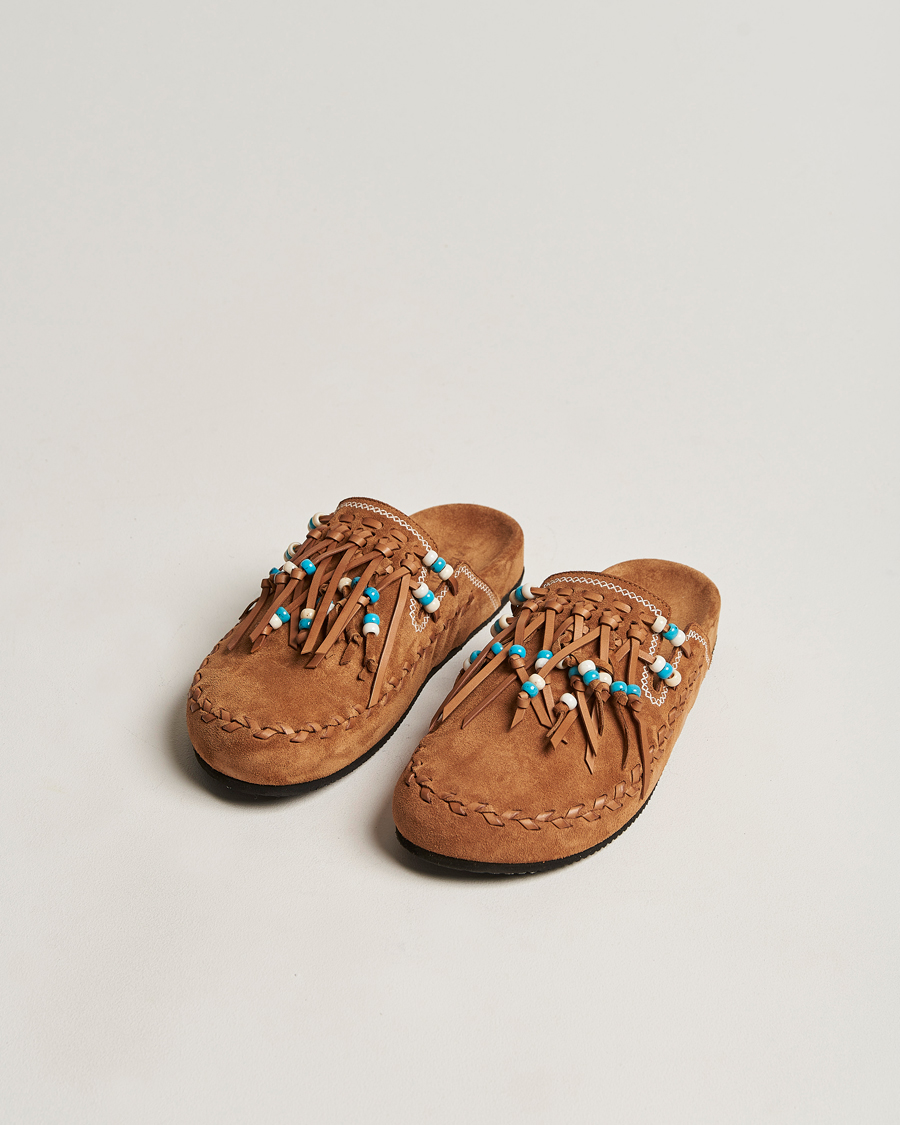 Heren | Alanui Salvation Mountain Mule Brown Suede | Alanui | Salvation Mountain Mule Brown Suede