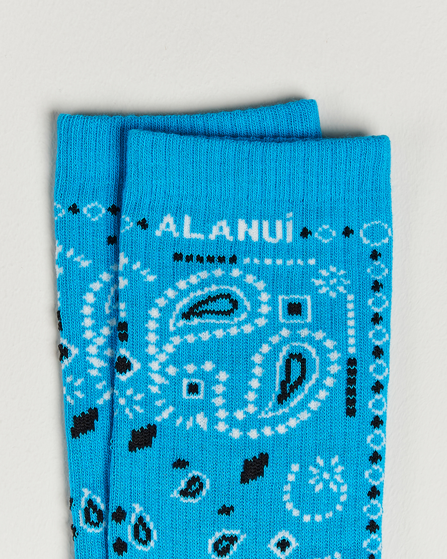 Heren | Ondergoed | Alanui | Bandana Socks Light Blue