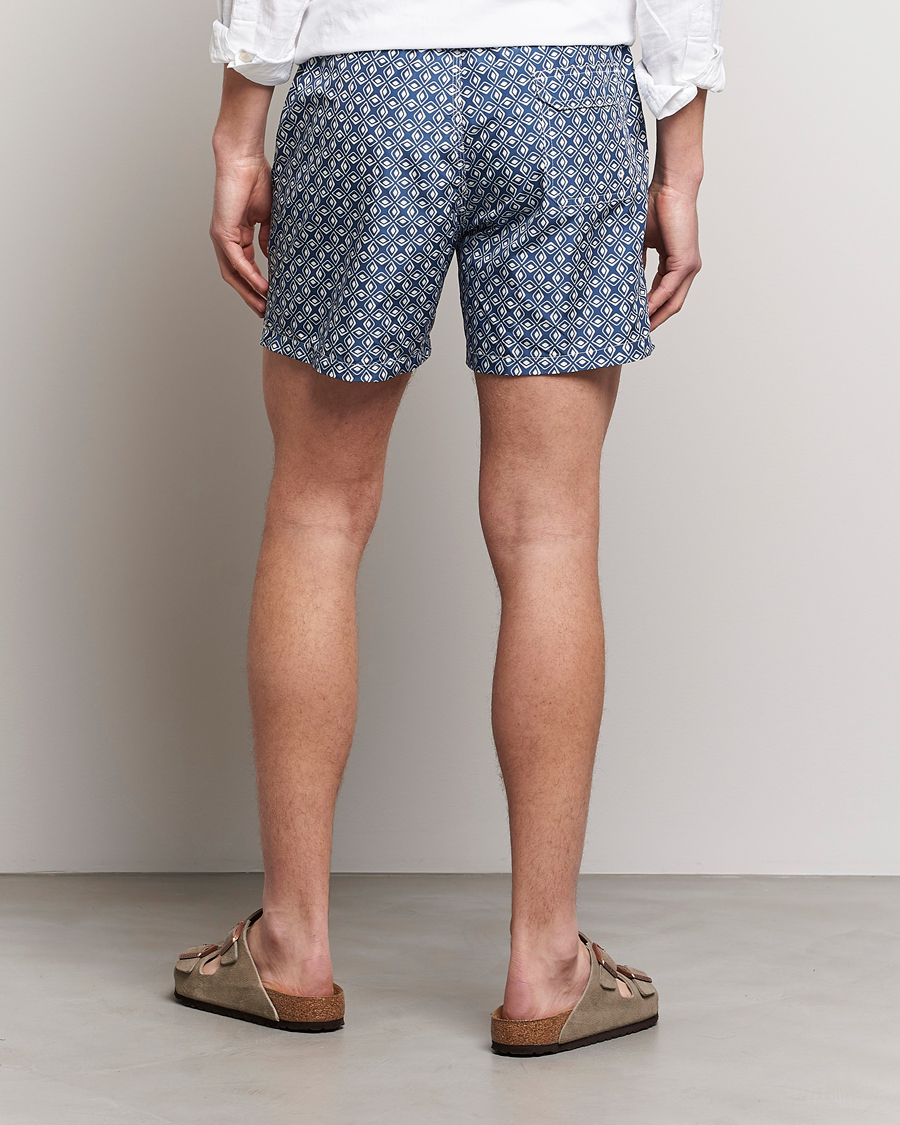 Heren | Zwembroek | Altea | Printed Swim Trunks Navy