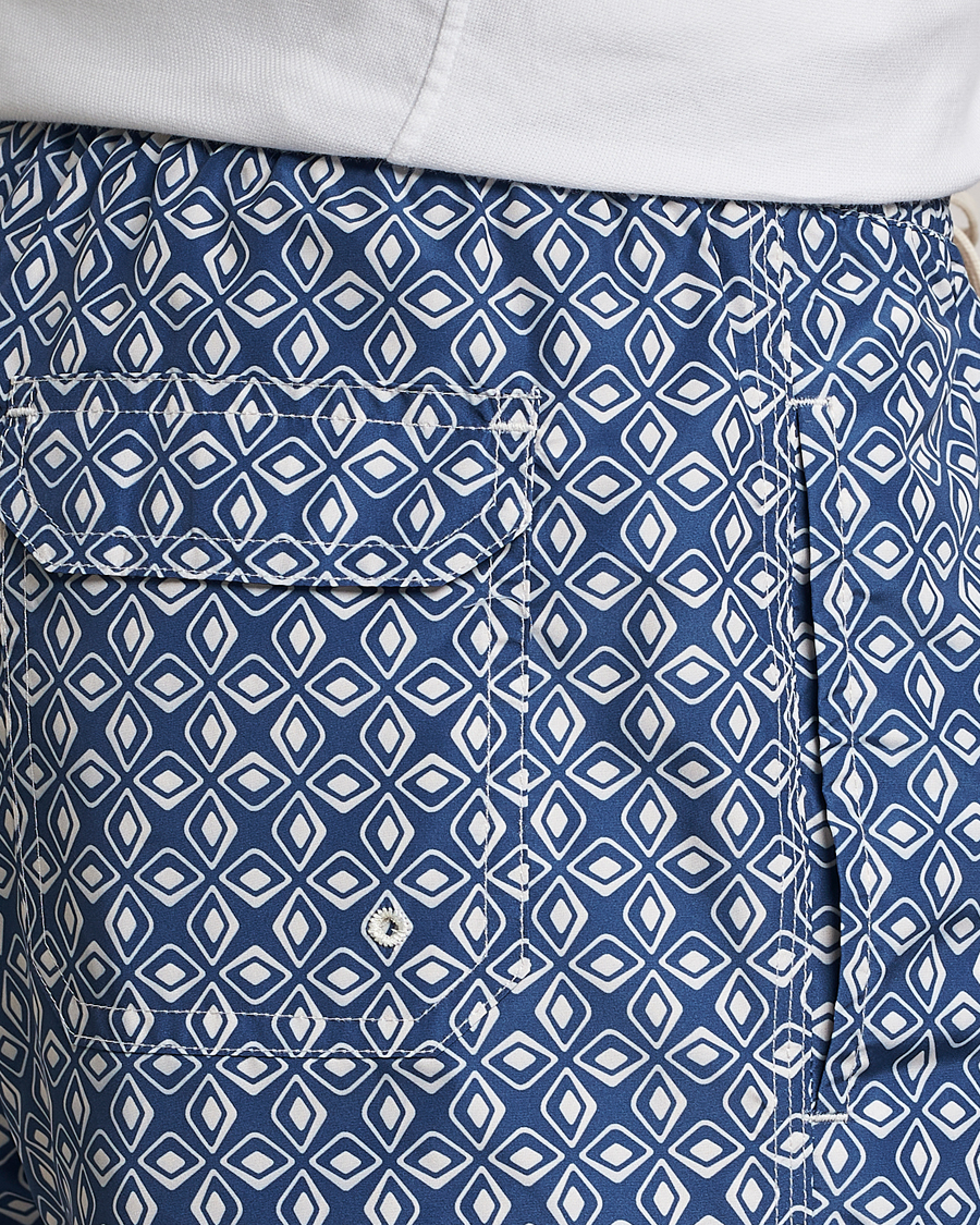 Heren | Zwembroek | Altea | Printed Swim Trunks Navy