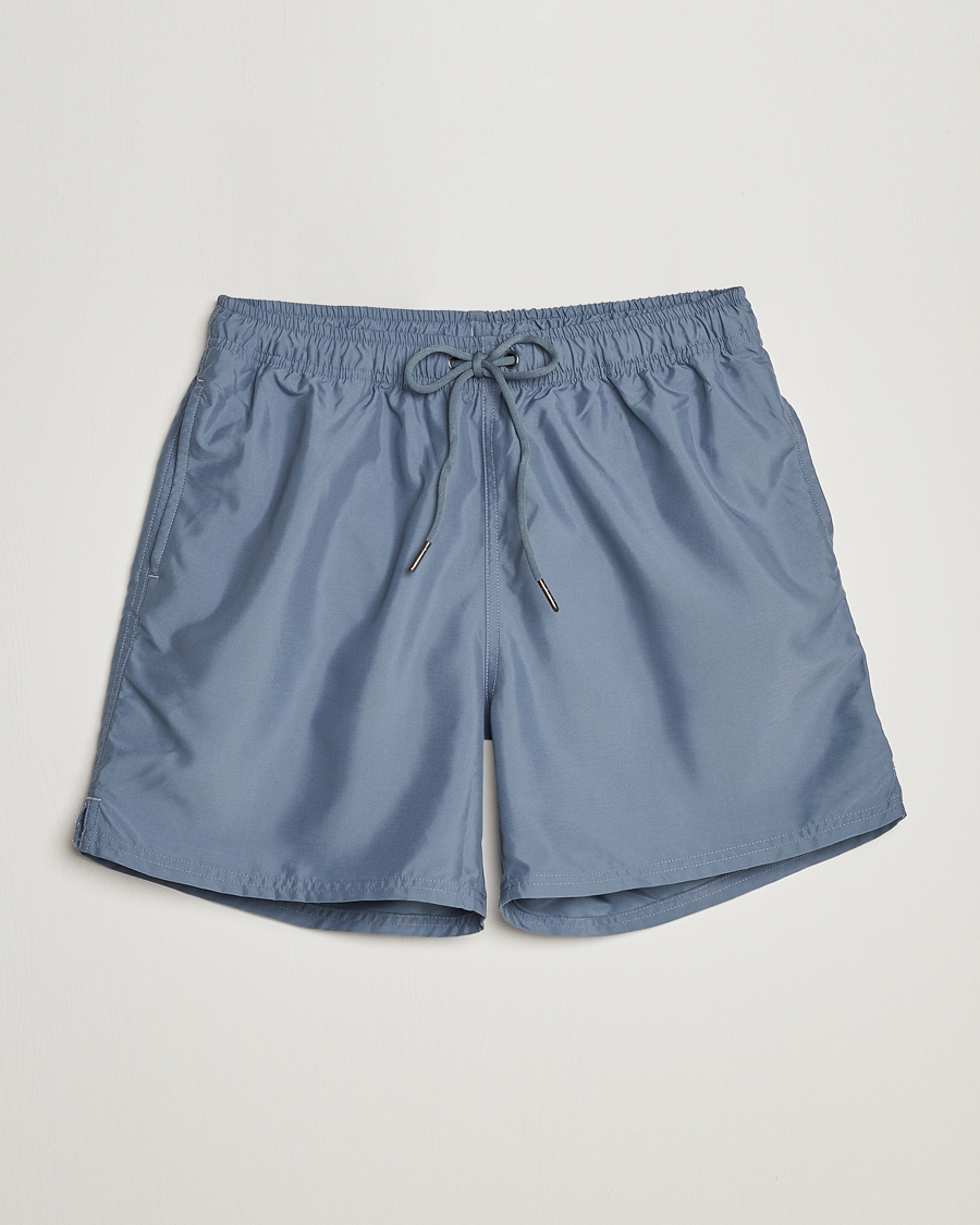 Heren | Zwembroek | Bread & Boxers | Swimshorts Smoky Blue