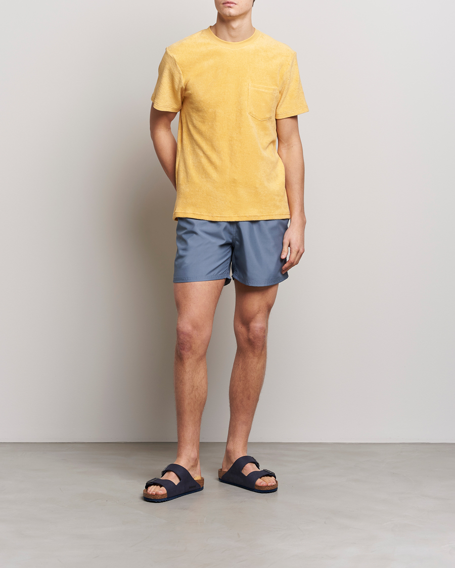 Heren | Zwembroek | Bread & Boxers | Swimshorts Smoky Blue