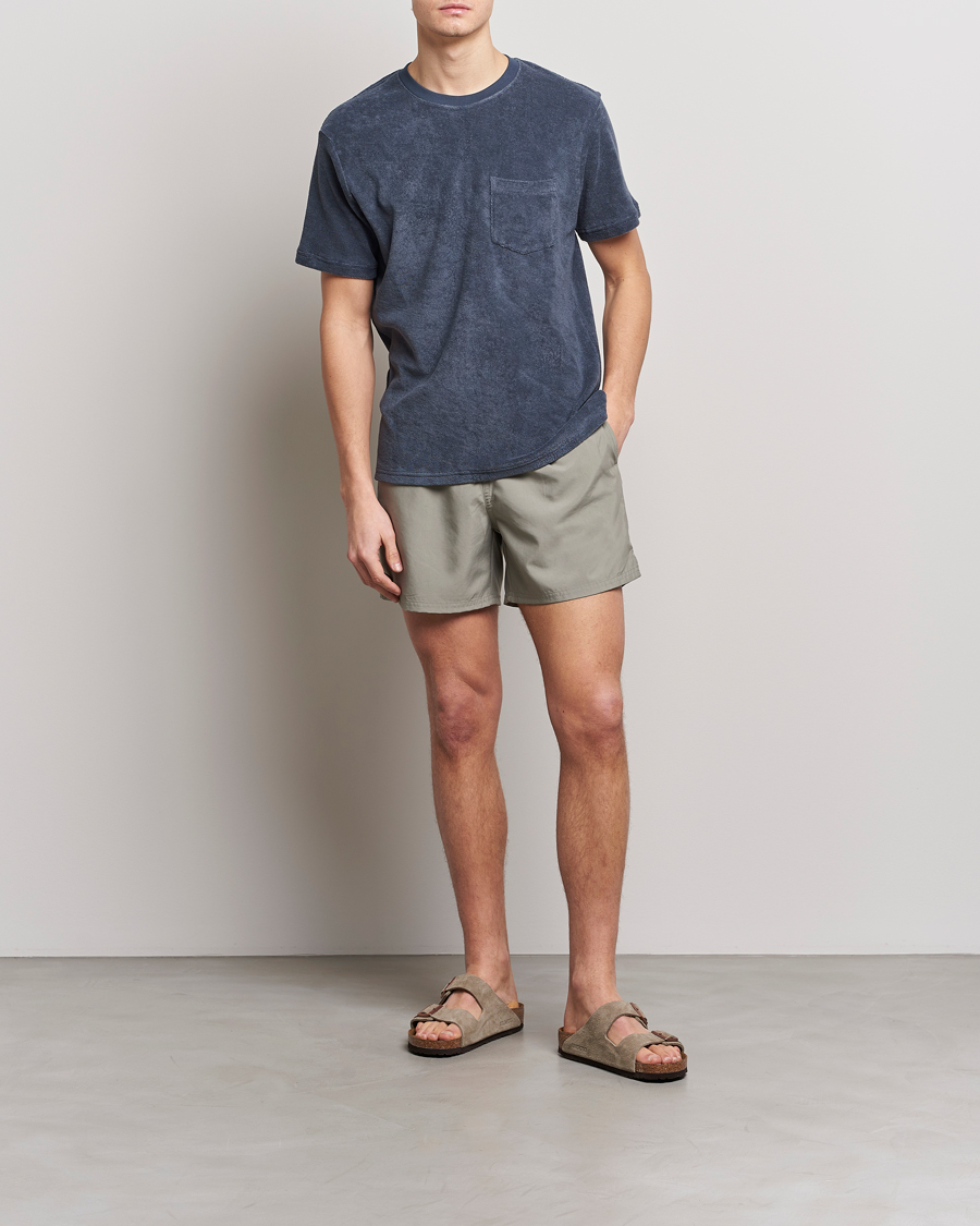 Heren | Zwembroek | Bread & Boxers | Swimshorts Sage Green