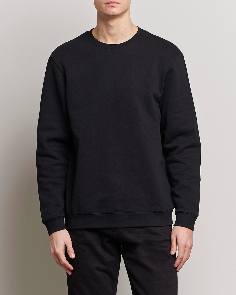 Men | Bread & Boxers | Bread & Boxers | Loungewear Sweatshirt Black