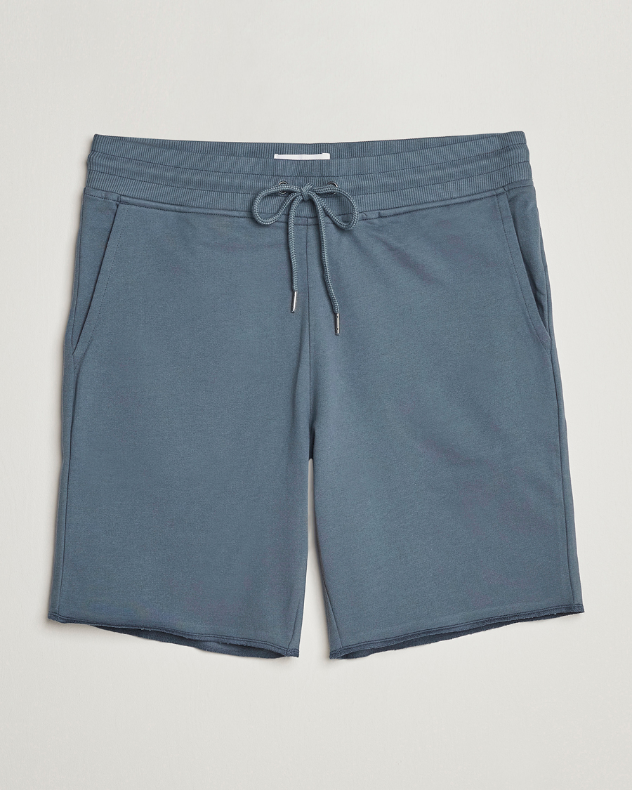 Heren | Korte broek | Bread & Boxers | Loungewear Sweatshorts Smoky Blue
