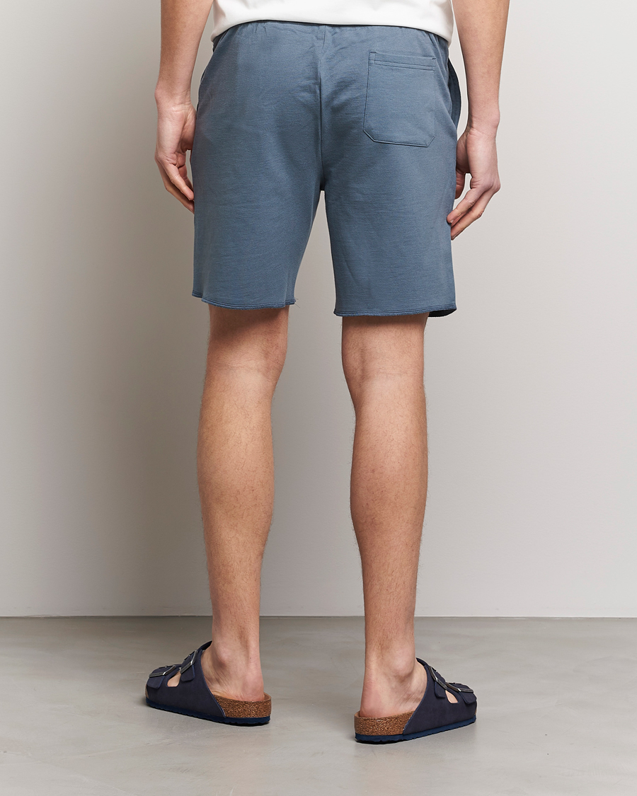 Heren | Korte broek | Bread & Boxers | Loungewear Sweatshorts Smoky Blue
