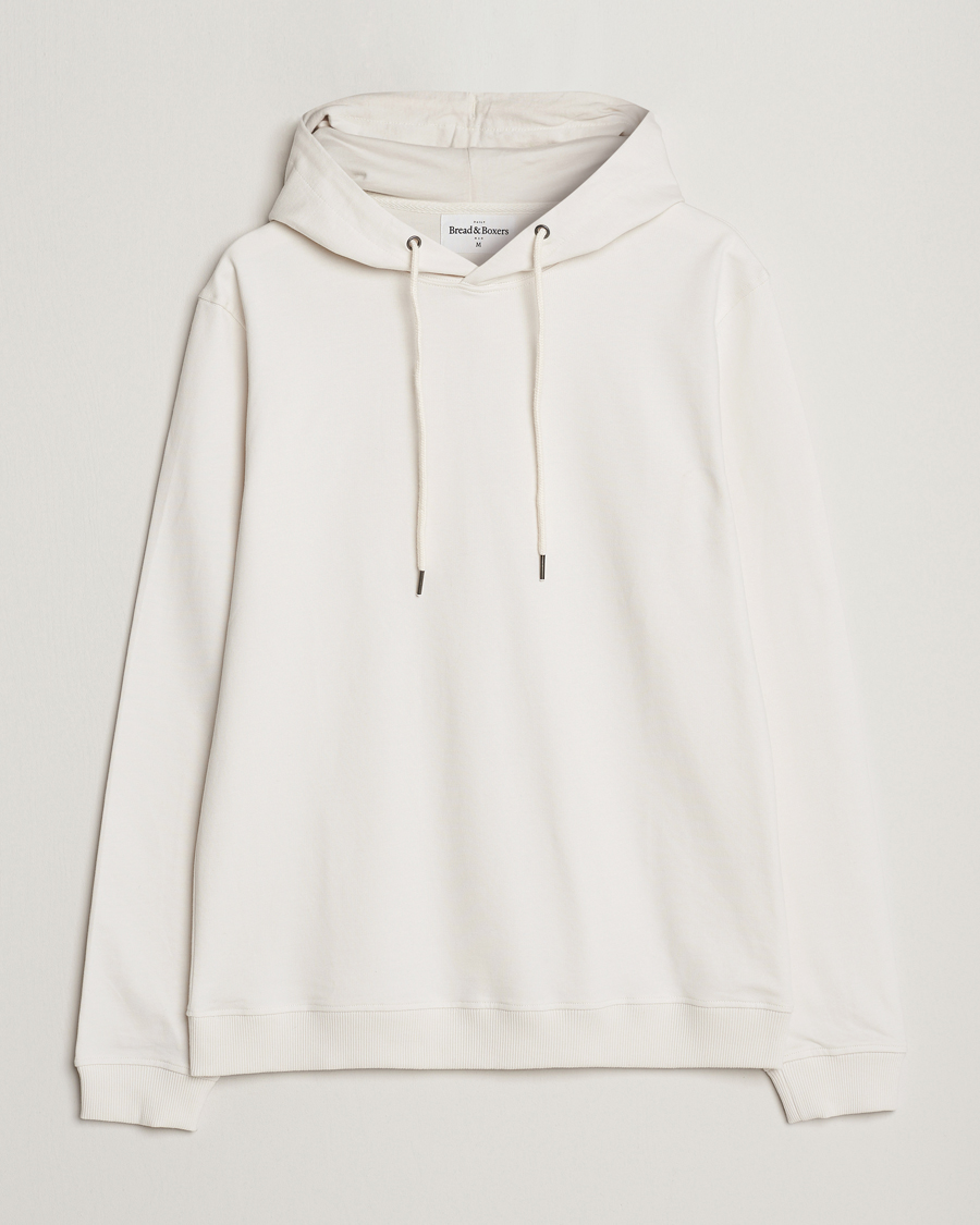 Heren | Truien | Bread & Boxers | Loungwear Hoodie Ivory