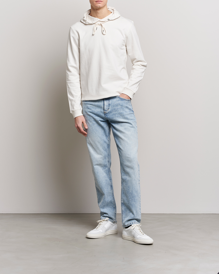 Heren | Truien | Bread & Boxers | Loungwear Hoodie Ivory