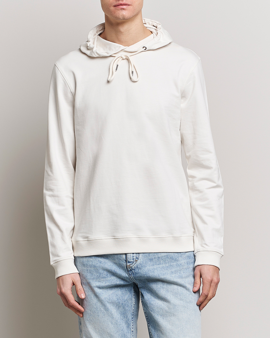 Heren | Truien | Bread & Boxers | Loungwear Hoodie Ivory