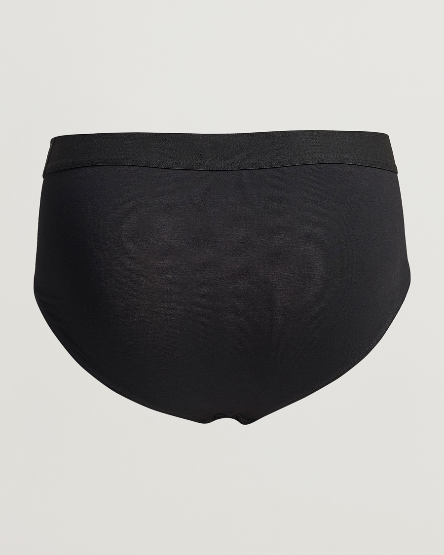 Heren | Slips | Bread & Boxers | 3-Pack Brief Black