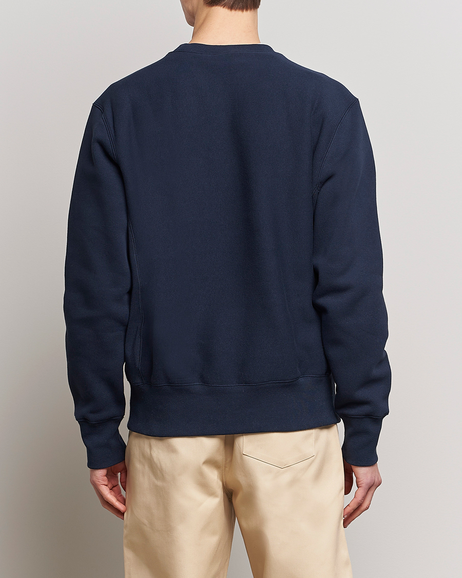 Heren | Truien | Champion | Reverse Weave Soft Fleece Sweatshirt Navy