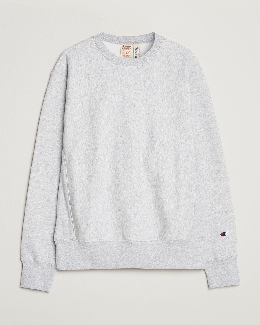 Heren | Truien | Champion | Reverse Weave Soft Fleece Sweatshirt Grey Melange