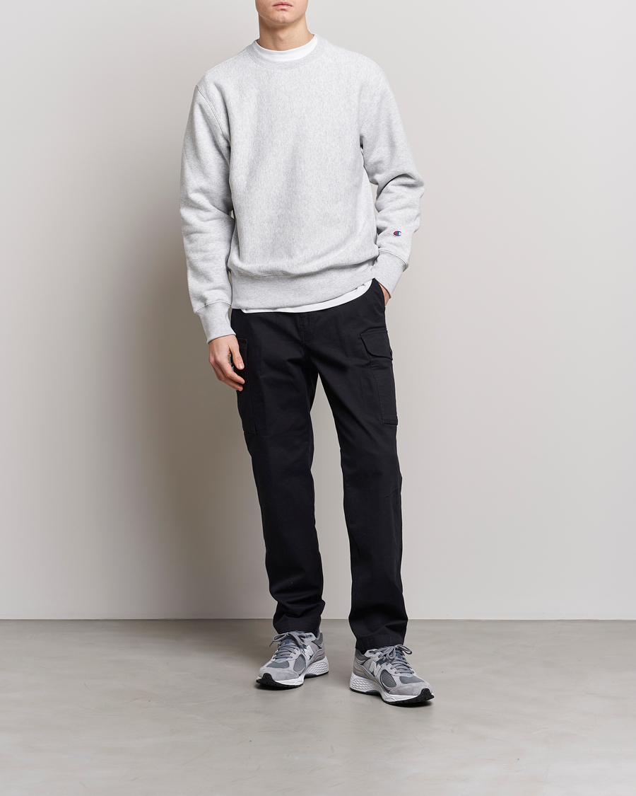 Heren | Truien | Champion | Reverse Weave Soft Fleece Sweatshirt Grey Melange
