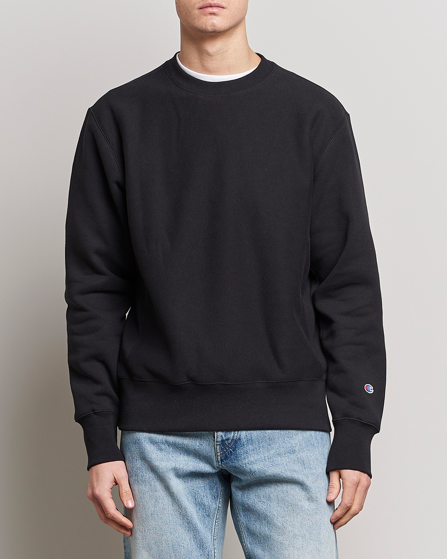 Heren | Truien | Champion | Reverse Weave Soft Fleece Sweatshirt Black