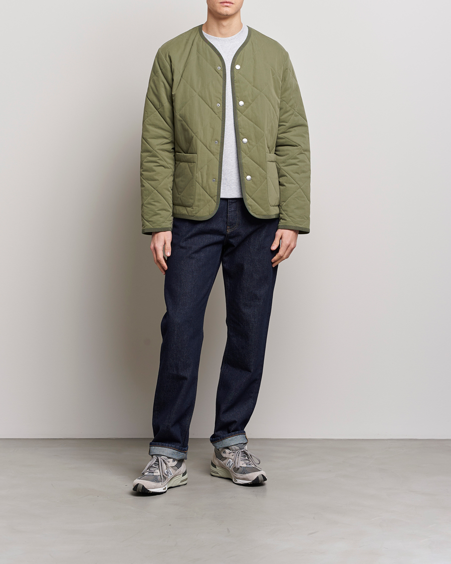 Heren | Jassen | A.P.C. | Julien Quilted Jacket Olive