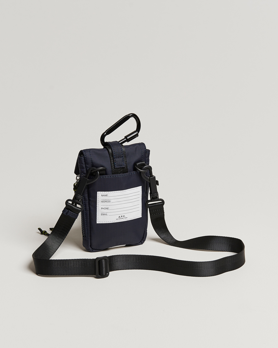 Heren | Tassen | A.P.C. | Trek Crossbody Pouch Dark Navy
