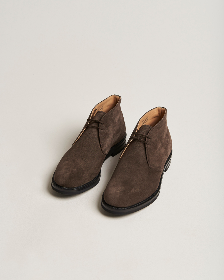 Heren | Afdelingen | Church's | Ryder Desert Boots Dark Brown Suede