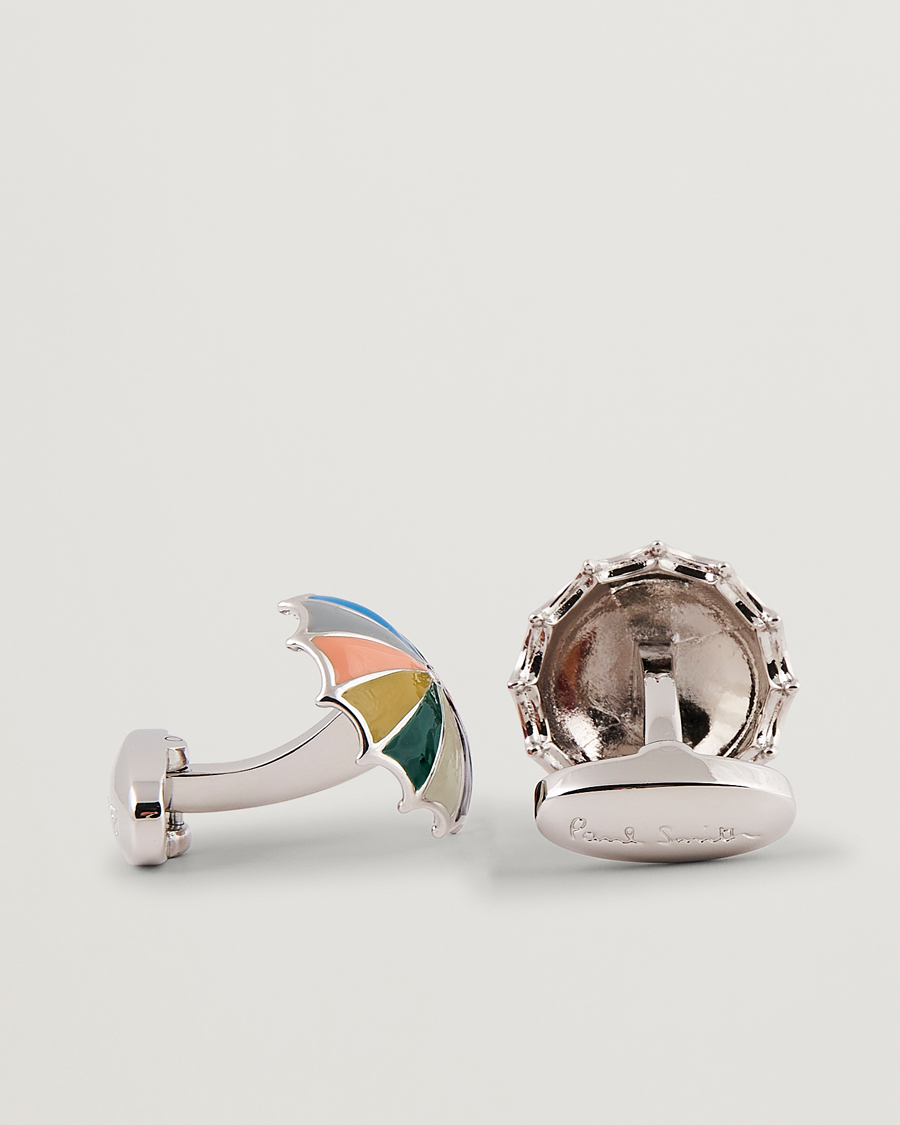 Heren | Paul Smith Umbrella Silver Cufflink Silver | Paul Smith | Umbrella Silver Cufflink Silver