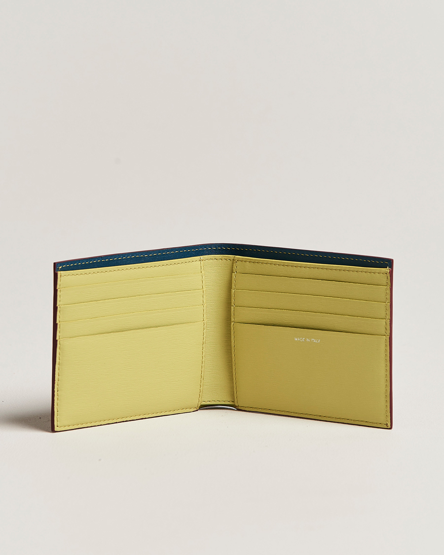 Heren | Paul Smith Color Leather Wallet Wine Red | Paul Smith | Color Leather Wallet Wine Red