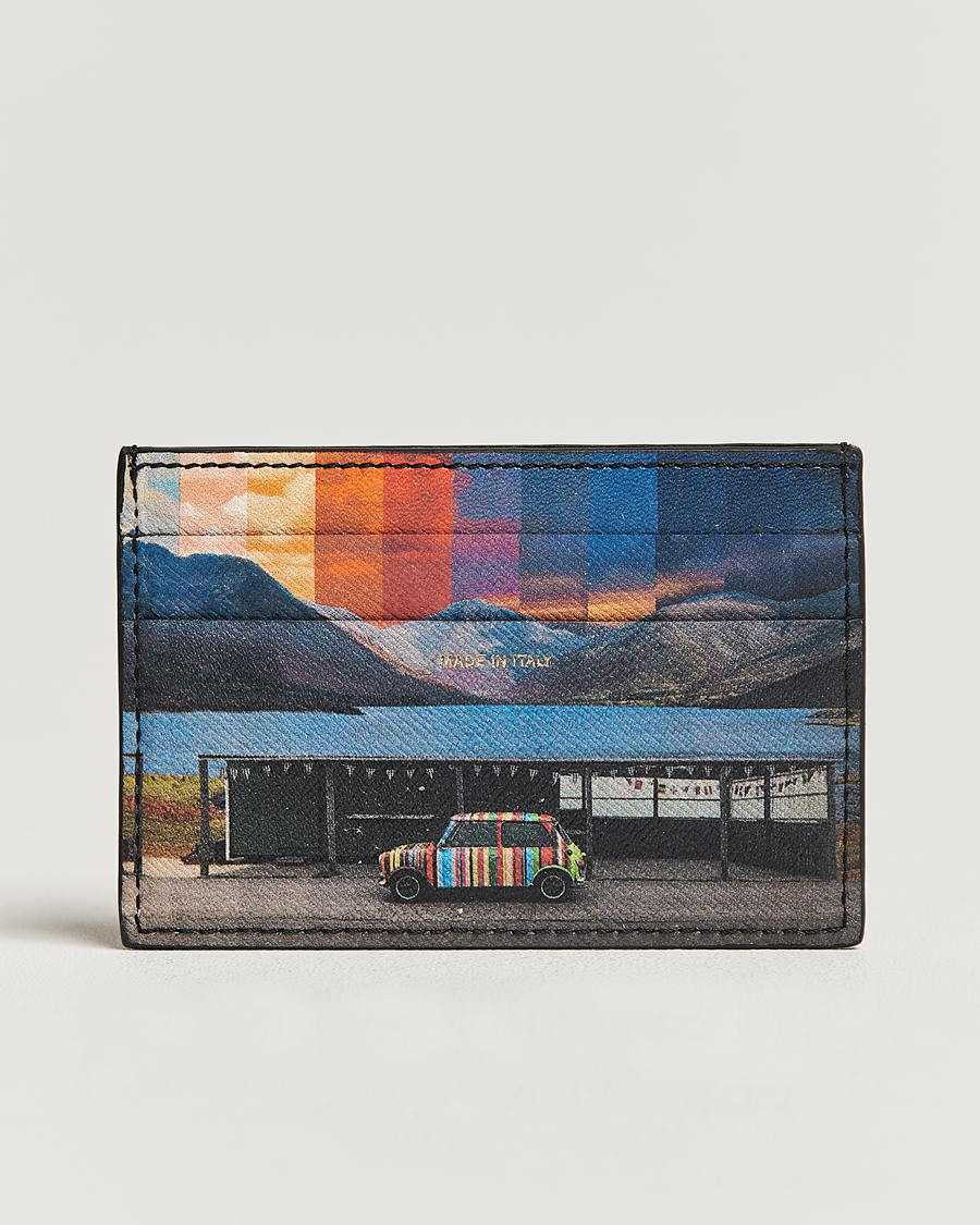 Heren | Paul Smith Car Stripe Cardholder Black | Paul Smith | Car Stripe Cardholder Black
