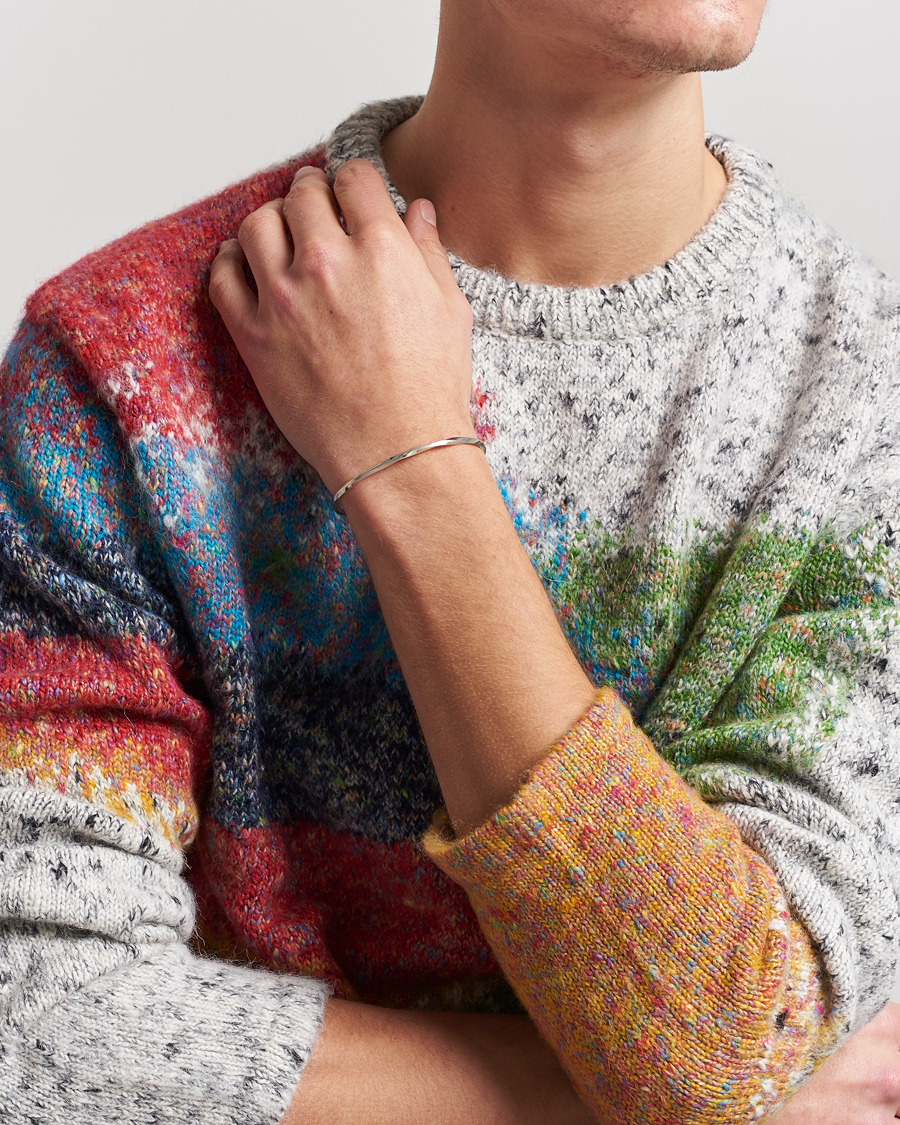 Heren | Paul Smith Silver Twisted Bracelet Silver | Paul Smith | Silver Twisted Bracelet Silver