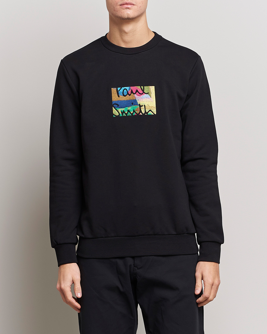 Heren | Truien | Paul Smith | Emroidered Sweatshirt Black