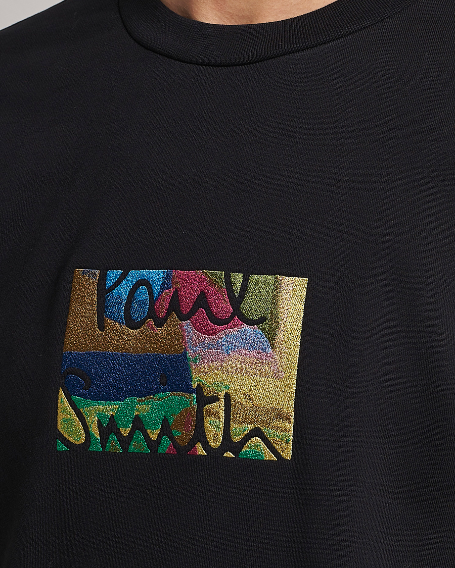 Heren | Truien | Paul Smith | Emroidered Sweatshirt Black