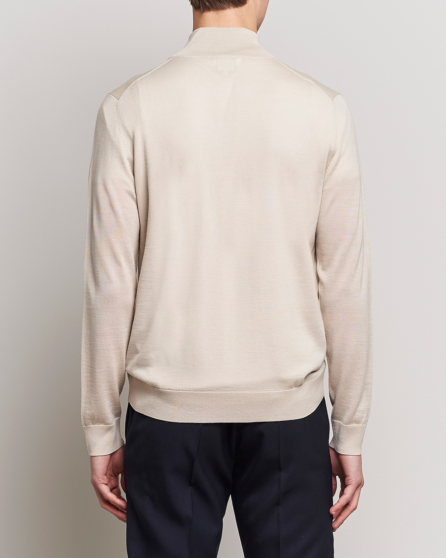 Heren | Truien | Paul Smith | Full Zip Stripe Wool Cardigan Sand
