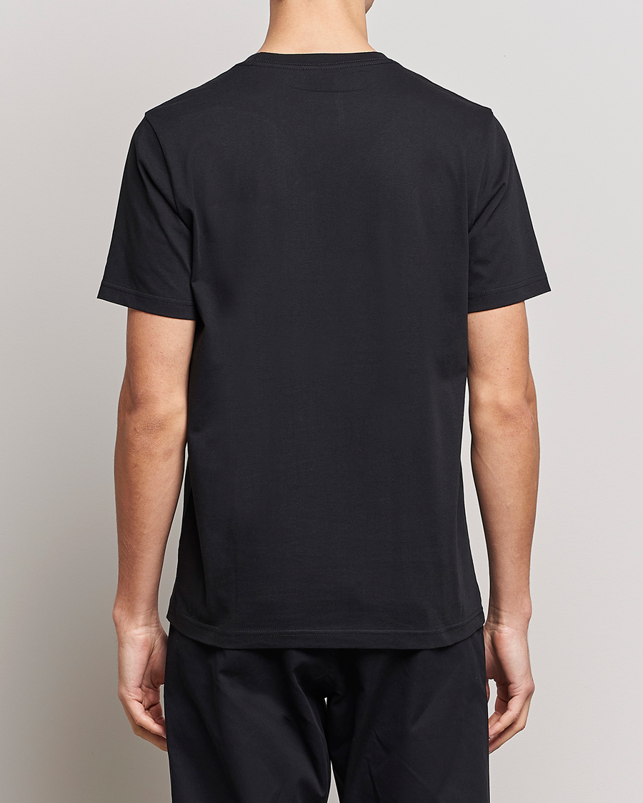 Heren | T-shirts | PS Paul Smith | Card Regular Organic Cotton T-shirt Black