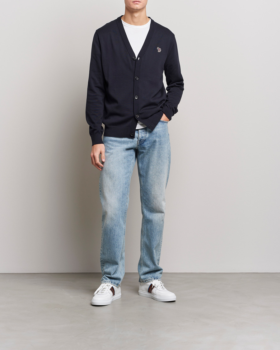 Heren | Truien | PS Paul Smith | Zebra Cardigan Navy