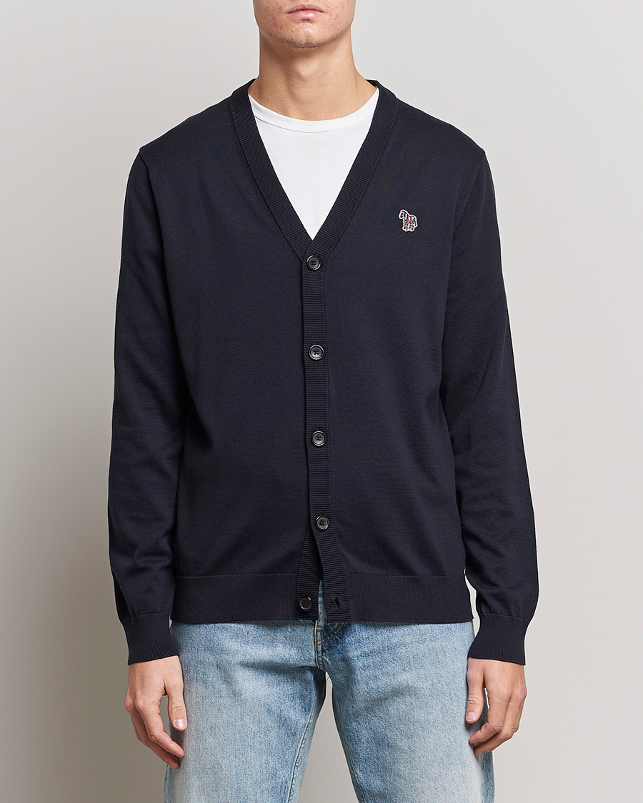 Heren | Truien | PS Paul Smith | Zebra Cardigan Navy