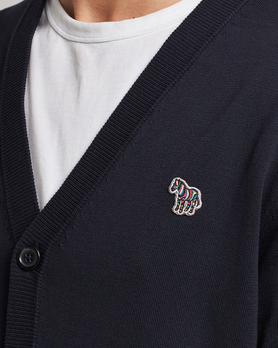 Heren | Truien | PS Paul Smith | Zebra Cardigan Navy