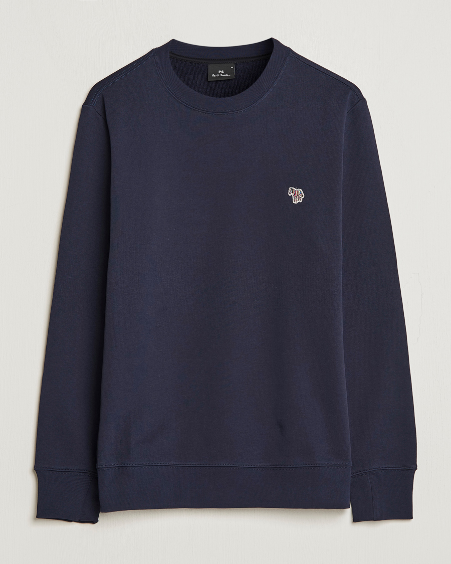 Heren | Truien | PS Paul Smith | Zebra Organic Cotton Sweatshirt Navy