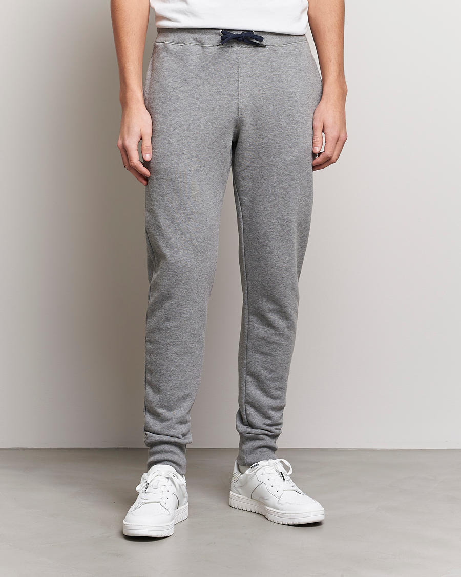 Heren | Broeken | PS Paul Smith | Zebra Organic Cotton Sweatpants Grey Melange