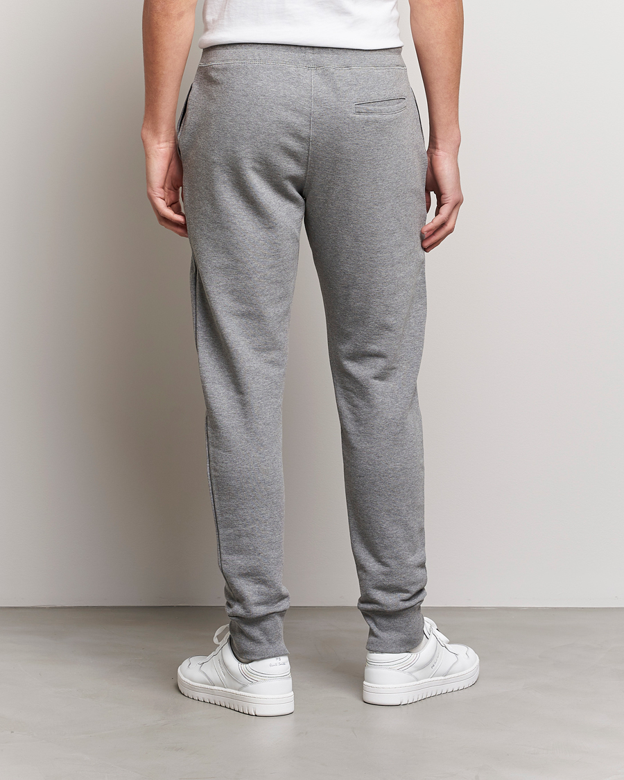 Heren | Broeken | PS Paul Smith | Zebra Organic Cotton Sweatpants Grey Melange