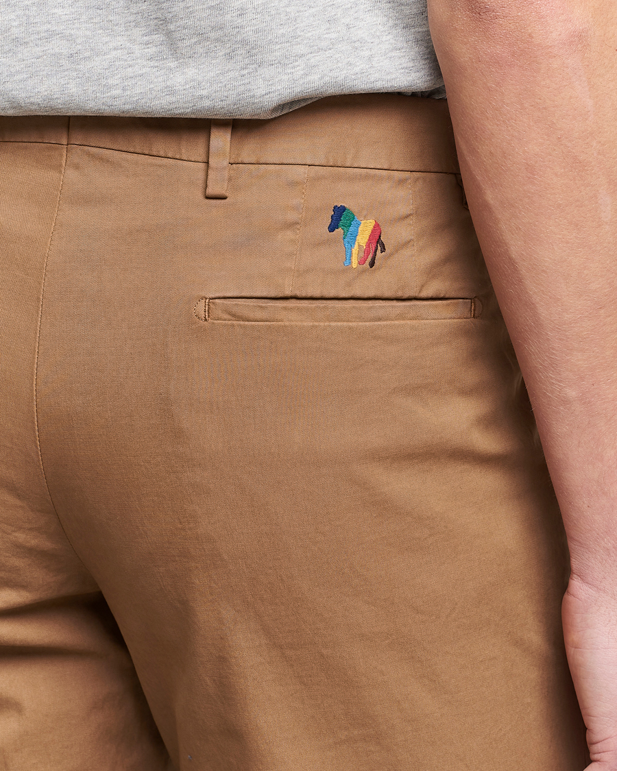 Heren | Broeken | PS Paul Smith | Regular Fit Chino Camel