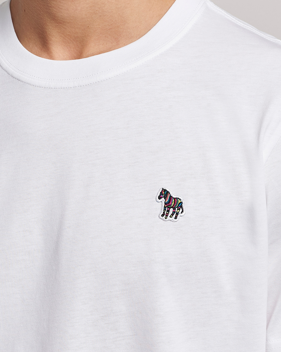 Heren | T-shirts | PS Paul Smith | Organic Cotton Zebra T-Shirt White