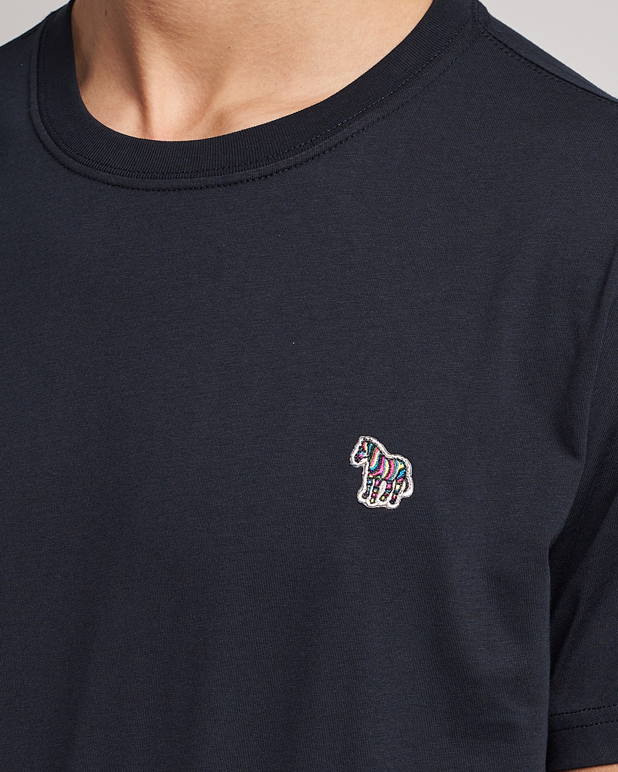 Heren | T-shirts | PS Paul Smith | Organic Cotton Zebra T-Shirt Navy