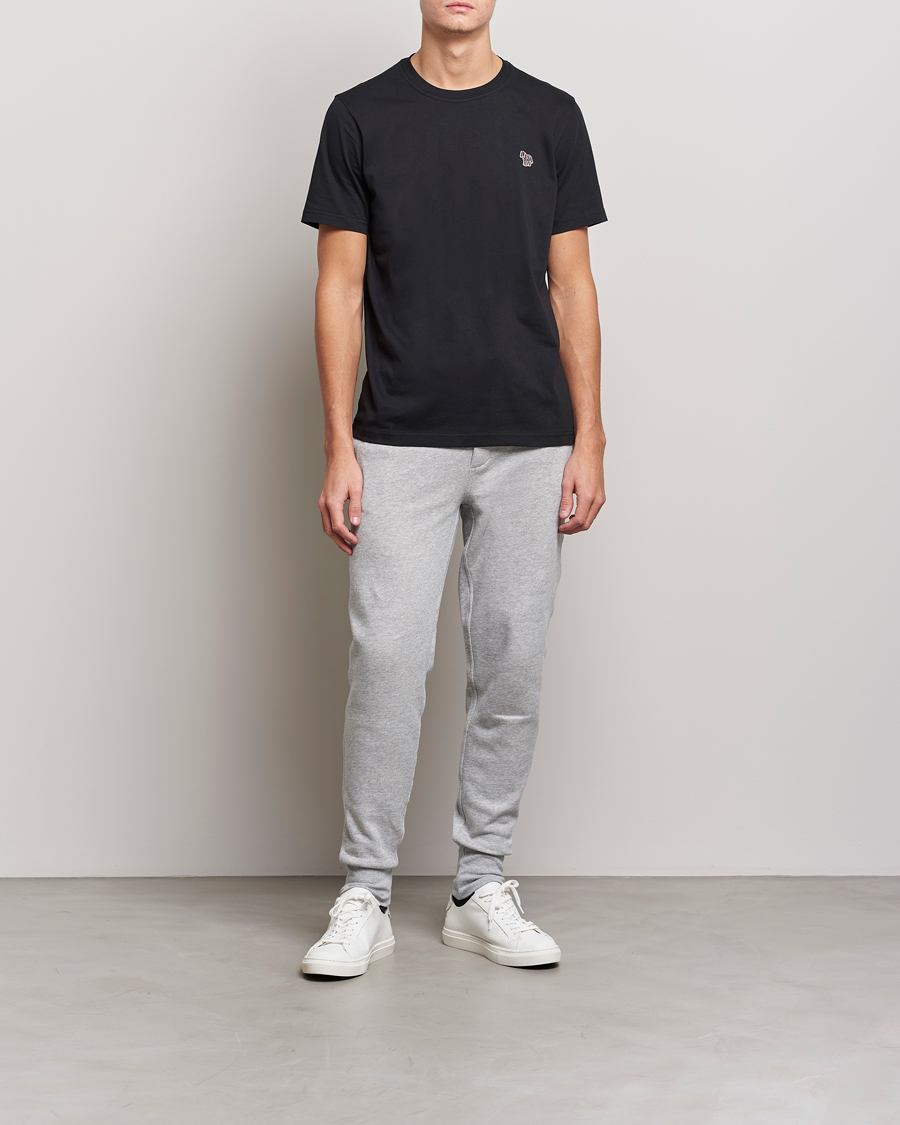 Heren | T-shirts | PS Paul Smith | Classic Organic Cotton Zebra T-Shirt Black