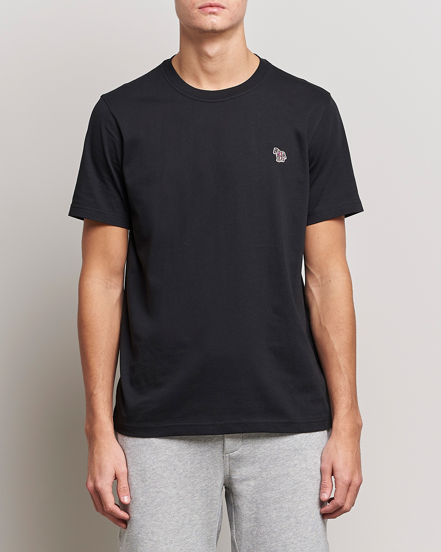 Heren | Paul Smith | PS Paul Smith | Classic Organic Cotton Zebra T-Shirt Black