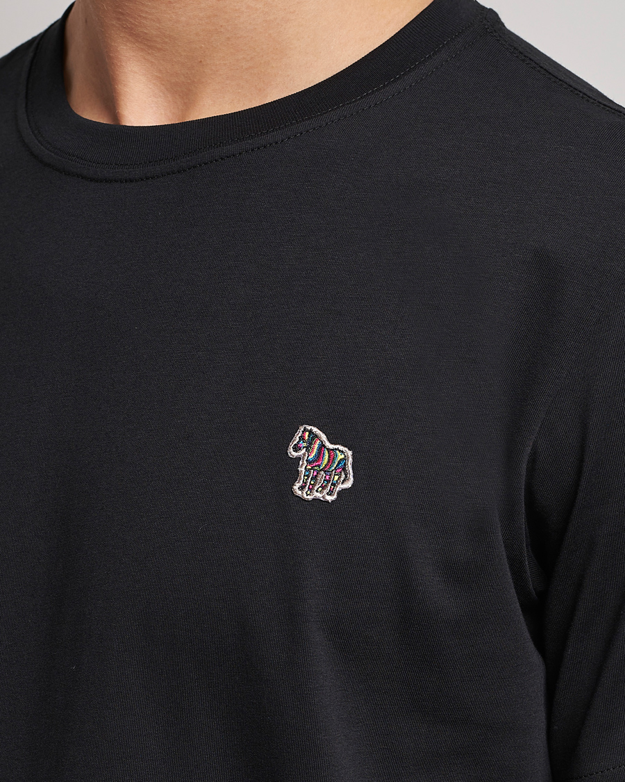 Heren | T-shirts | PS Paul Smith | Classic Organic Cotton Zebra T-Shirt Black