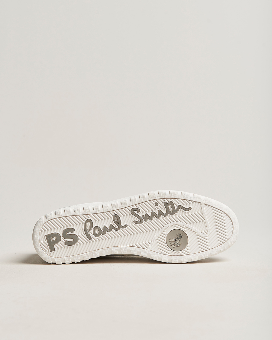 Heren | PS Paul Smith Liston Leather Sneaker White | PS Paul Smith | Liston Leather Sneaker White