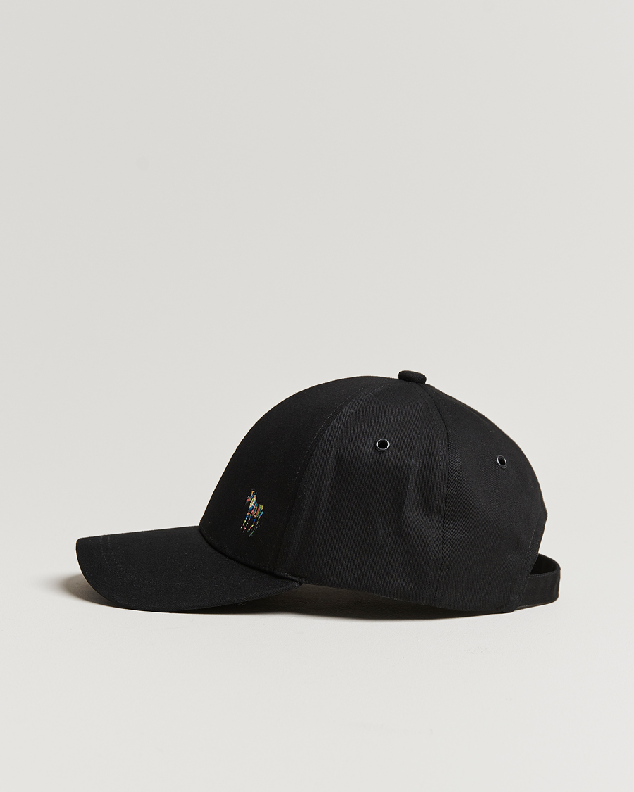 Heren | PS Paul Smith Baseball Zebra Cap Black | PS Paul Smith | Baseball Zebra Cap Black