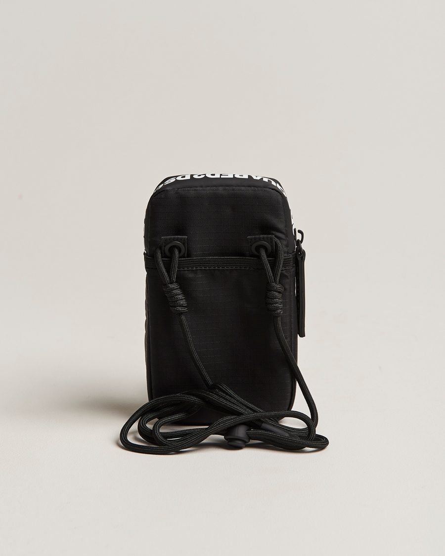 Heren | Dsquared2 Ripstop Phone Neck Pouch Black | Dsquared2 | Ripstop Phone Neck Pouch Black