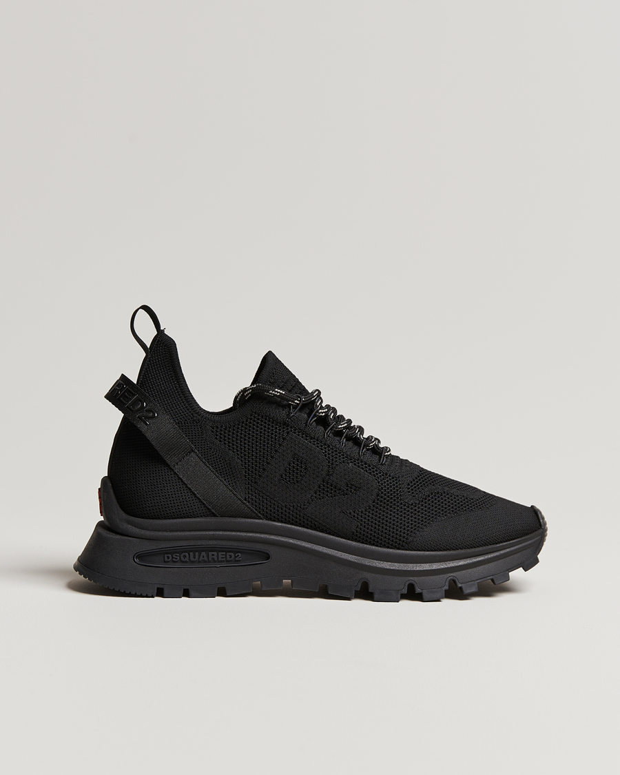 Heren | Dsquared2 Run DS2 Sneakers Black | Dsquared2 | Run DS2 Sneakers Black