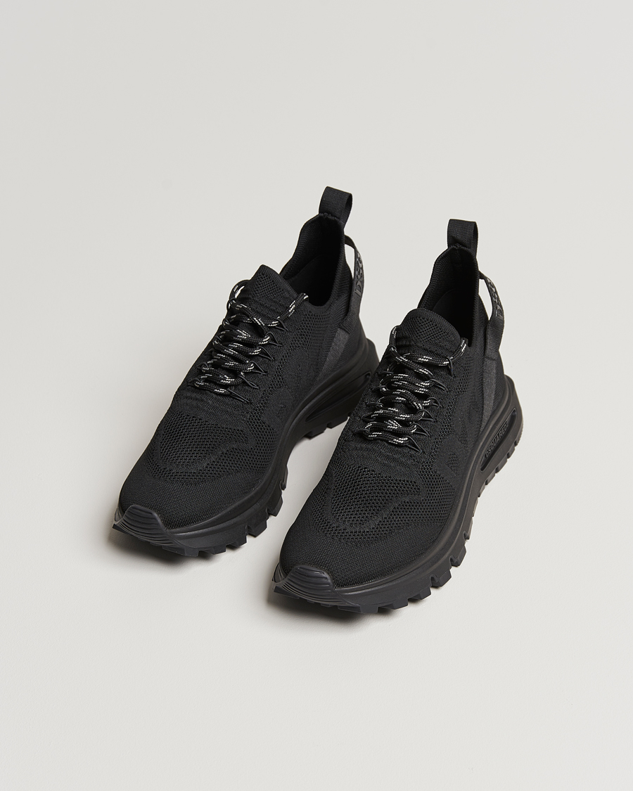 Heren | Dsquared2 Run DS2 Sneakers Black | Dsquared2 | Run DS2 Sneakers Black