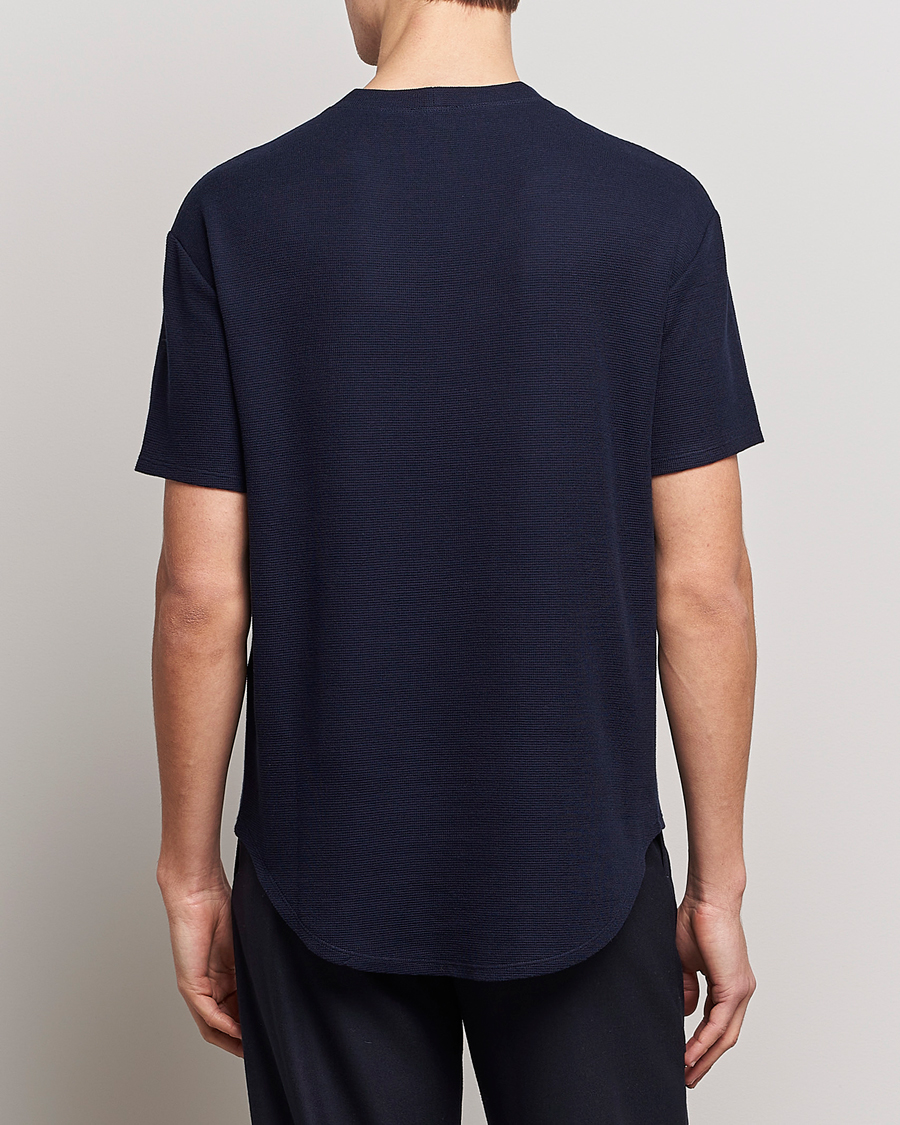 Heren | T-shirts | Giorgio Armani | Cotton/Cashmere T-Shirt Navy