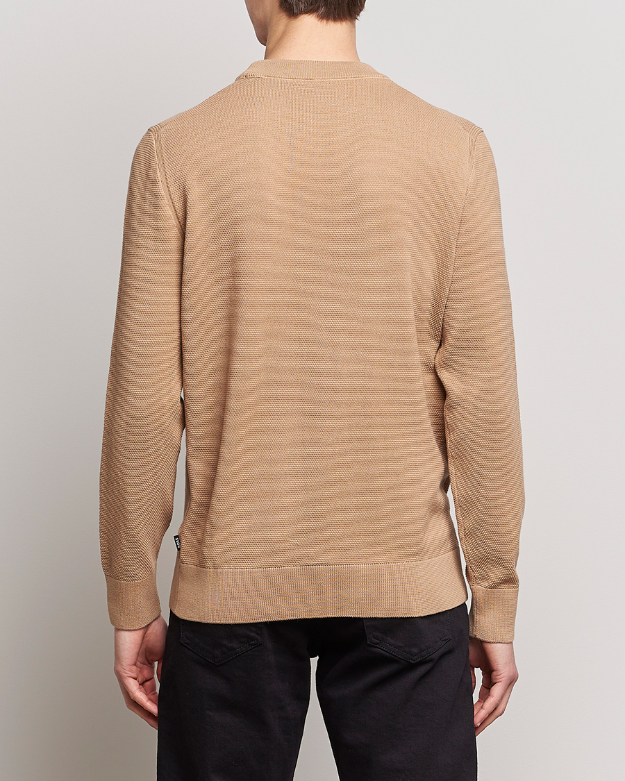 Heren | Truien | BOSS BLACK | Ecaio Knitted Sweater Medium Beige