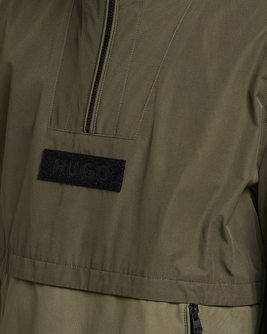 Heren | Jassen | HUGO | Breaker Anorak Open Green