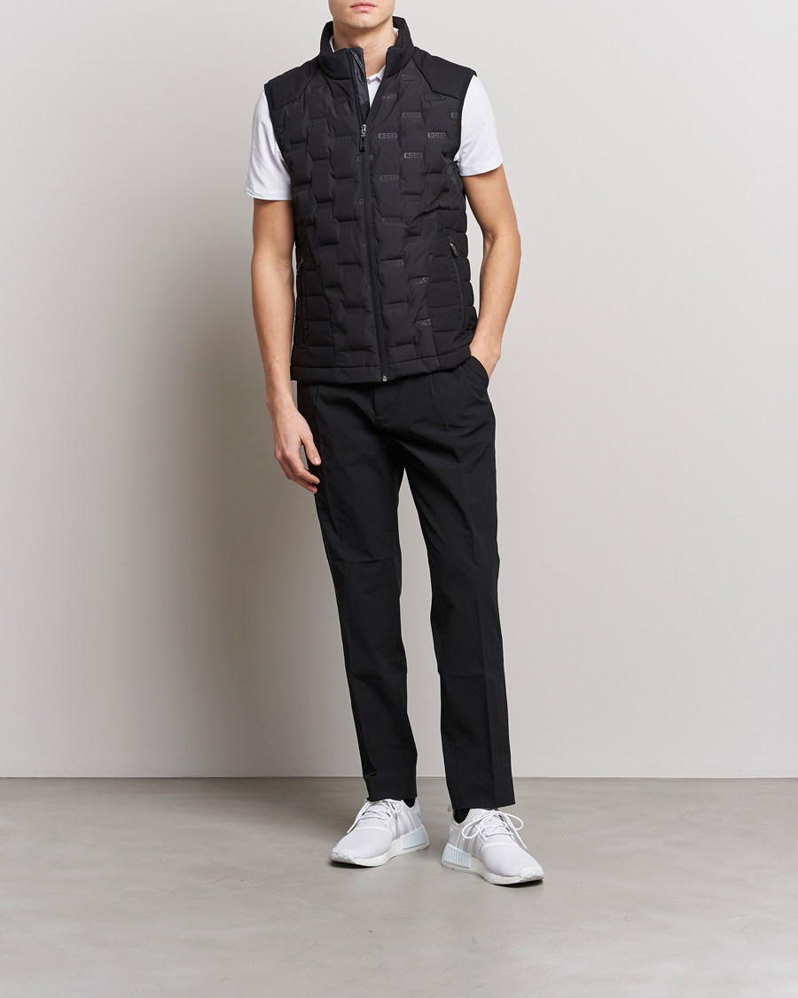 Heren | Jassen | BOSS GREEN | Hellion Vest Black